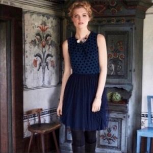 Anthropologie tulle dress